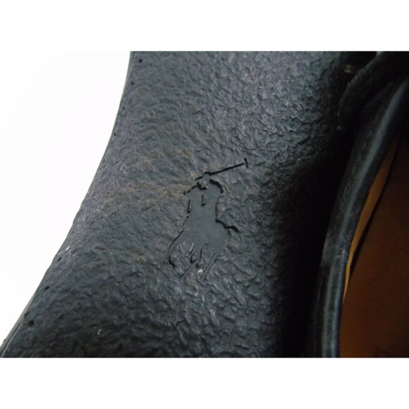 Vintage Men's Lace Up Leather Shoes Polo Ralph Lauren Est. 1967 Size 8D - Picture 8 of 10